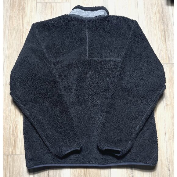 Patagonia Vintage Black Classic Retro-X Fleece Jacket - Men Size Large - Picture 10 of 16